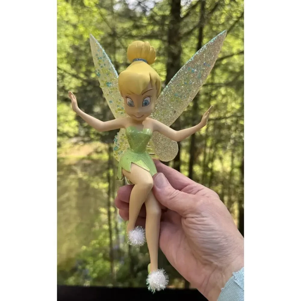 1990 Disney Tinker Bell Tree Topper Mickey Very Merry Christmas Rare OriginalBox - Picture 9 of 16